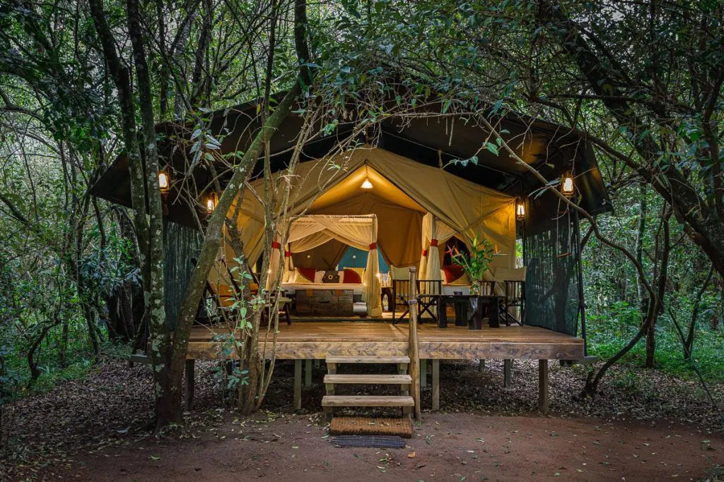 Private bush cottage in a Kenya wildlife conservancy