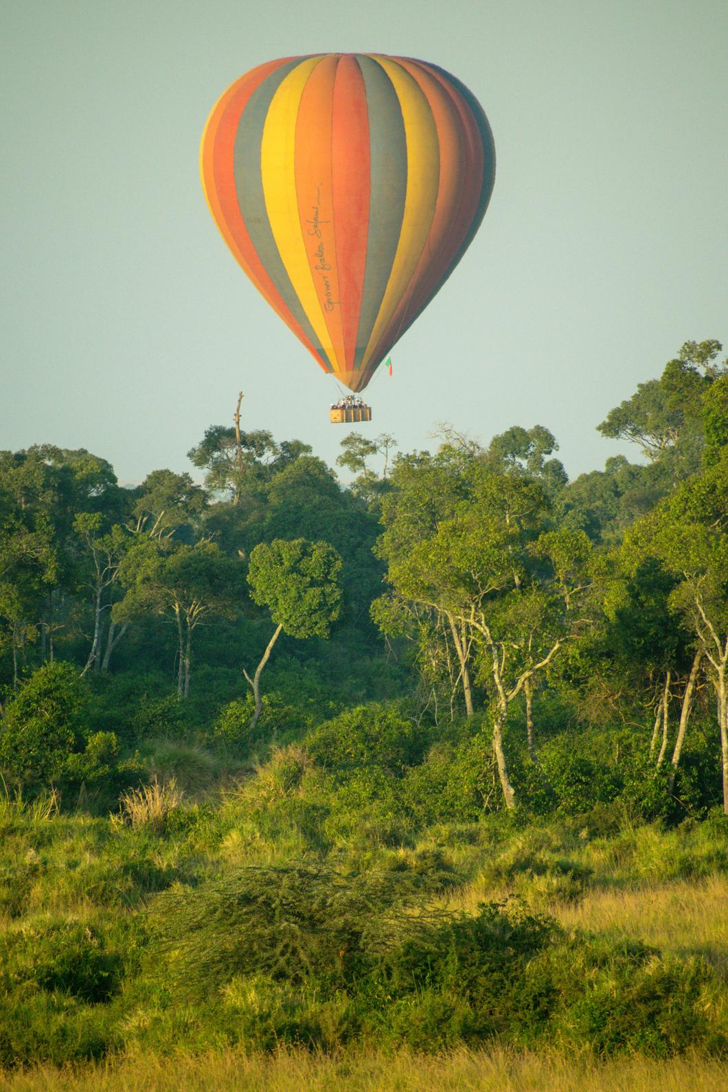 Hot air balloon safari over Kenya's Maasai Mara — Suvenia Safaris experience
